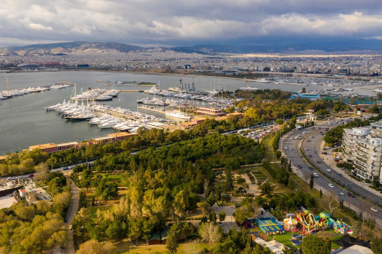 Athensblues Paleo Faliro Flisvos Marina 1 Bedroom Flat Zewnętrze zdjęcie